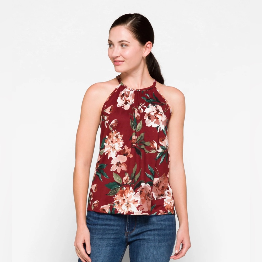 PAPERMOON Samala Halter Knit Top